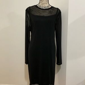 Formal black dress